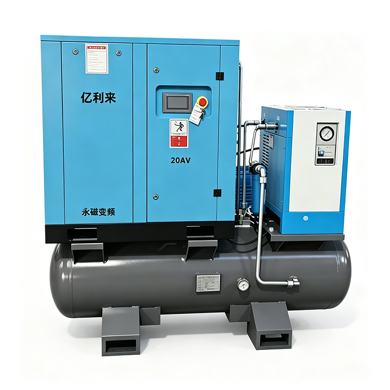 15 kW 8 bar 4 in 1 PM VSD-luchtcompressor